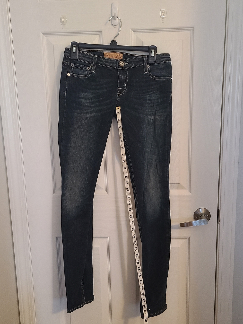 Big Star Women's Skinny Jeans - Dark Indigo Black